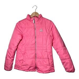 Gerry Girls Large 14/16 Pink Puffer Jacket Snow Winter